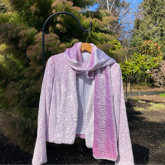 Mac and jac short jacket with matching scarf - Picture 2 of 11